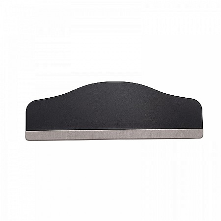 Unelte & Accesorii - Spatula din plastic si material textil pentru aplicat folii de protectie, 17.6 cm, negru