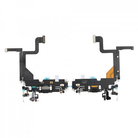 Piese & Accesorii iPhone - Port incarcare lightning (audio dock connector) flex pentru iPhone 13 Pro, OEM, Negru