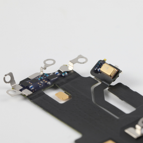 Port incarcare lightning (audio dock connector) flex pentru iPhone 13 Pro Max, OEM, Negru [8]