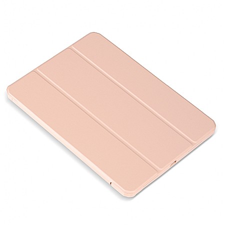 Husa Magnetica cu spate acrilic, colturi intarite si suport Stylus pentru iPad Air 4 10.9 - Roz [7]