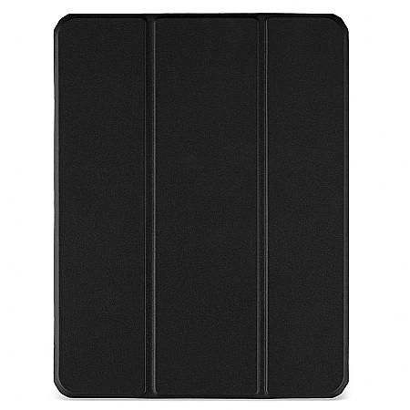 iPad Pro 11″ (2nd gen - 2020) - Husa Magnetica cu spate acrilic, colturi intarite si suport Stylus pentru iPad Pro 11 2020 - Negru
