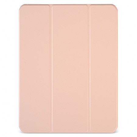 iPad Pro 11″ (2nd gen - 2020) - Husa Magnetica cu spate acrilic, colturi intarite si suport Stylus pentru iPad Pro 11 2020 - Roz