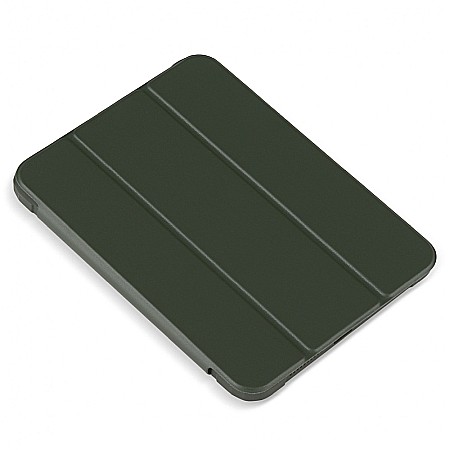 Husa Magnetica cu spate acrilic, colturi intarite si suport Stylus pentru iPad Mini 6 - Army Green [7]