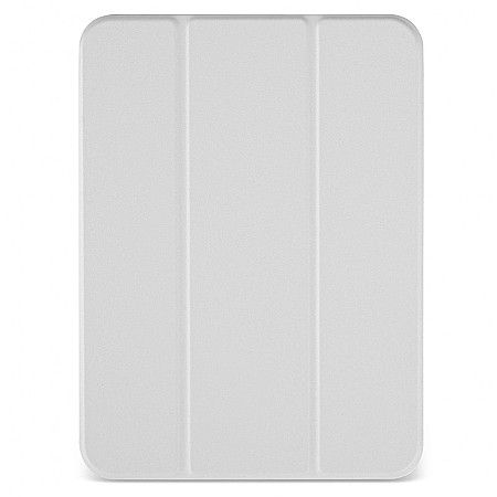 Piese & Accesorii iPad - Husa Magnetica cu spate acrilic, colturi intarite si suport Stylus pentru iPad Mini 6 - Gri