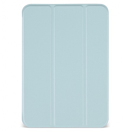 Piese & Accesorii iPad - Husa Magnetica cu spate transparent, colturi intarite pentru iPad Mini 6 - Ice Blue