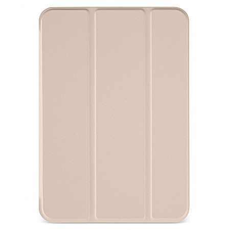 Piese & Accesorii iPad - Husa Magnetica cu spate transparent, colturi intarite pentru iPad Mini 6 - Auriu