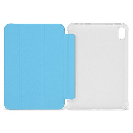 Husa Magnetica cu spate transparent, colturi intarite pentru iPad Mini 6 - Sky Blue [8]