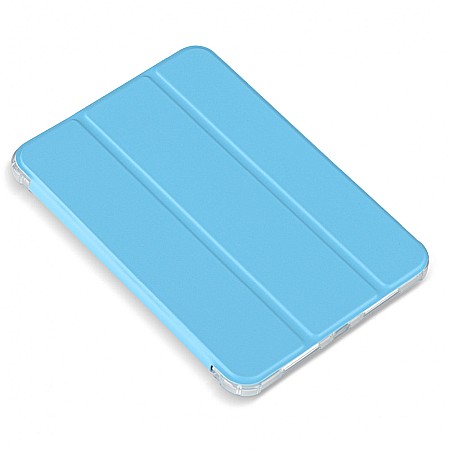 Husa Magnetica cu spate transparent, colturi intarite pentru iPad Mini 6 - Sky Blue [7]