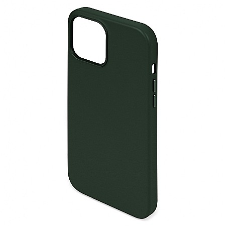 iPhone 13 Pro Max - Husa de protectie tip Magsafe din piele compatibil cu iPhone 13 Pro Max - Dark Green