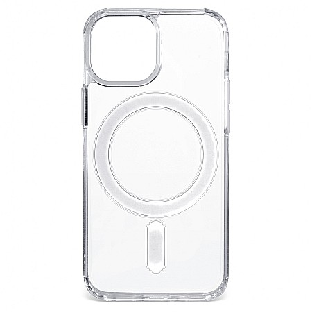 Husa de protectie, Clear Case tip Magsafe compatibil cu iPhone 13 Mini (Transparenta) [1]