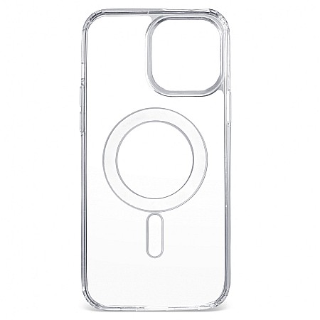 Husa de protectie, Clear Case tip Magsafe compatibil cu iPhone 13 Pro (Transparenta) [2]