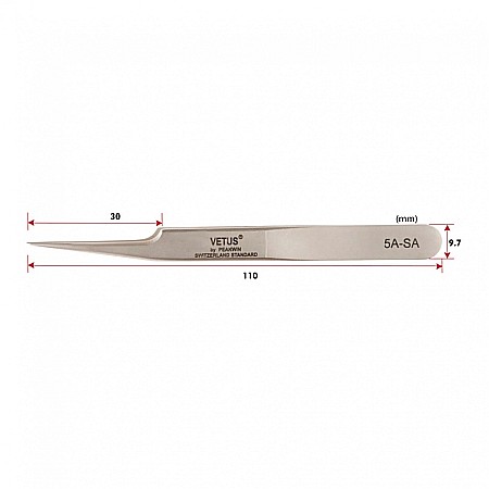 Penseta Vetus de precizie profesionala, ascutita, model 5A-SA [2]