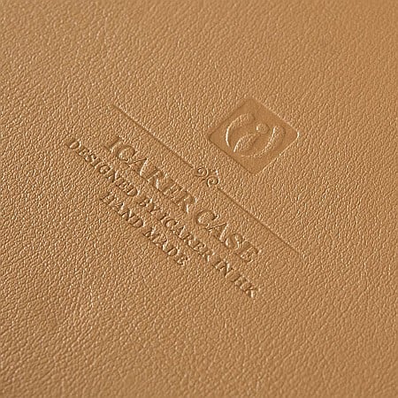 Carcasa de protectie din piele pentru MacBook Pro 15-inch A1707, A1990 - Maro [10]