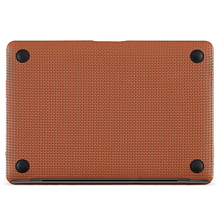 Carcasa de protectie din piele pentru MacBook Pro M1/M2 14-inch A2442, A2779 - Maro [2]