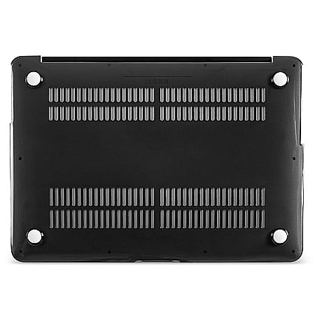 Carcasa de protectie pentru MacBook Air 13-inch A1369, A1466 - Negru Transparent Lucios [4]