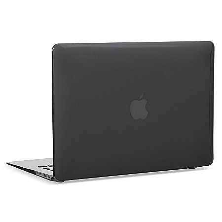 Accesorii laptop - Carcasa de protectie pentru MacBook Air 13-inch A1369, A1466 - Negru Transparent Lucios