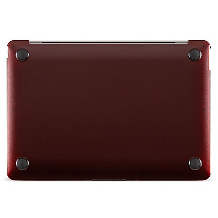 Carcasa de protectie pentru MacBook Pro M1/M2 14-inch A2442, A2779 - Wine Red [4]