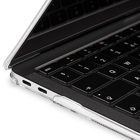 Carcasa de protectie pentru MacBook Pro M1/M2 16-inch A2485, A2780 - Transparent Lucios [5]