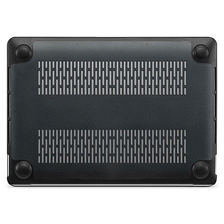 Carcasa de protectie Soft Edges pentru MacBook Air 13-inch A1932, A2179, A2337 - Negru [10]