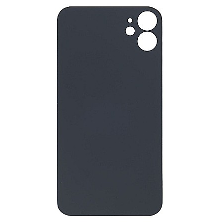Sticla spate carcasa pentru iPhone 11, Big Hole - RED [1]