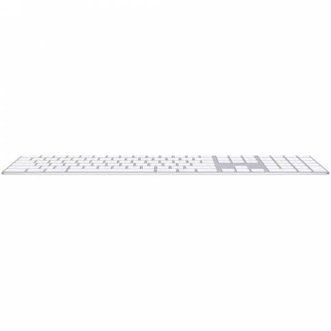 Tastatura Wireless APPLE Magic Keyboard cu numpad (2021), USB, Bluetooth, Layout INT English, alb [1]