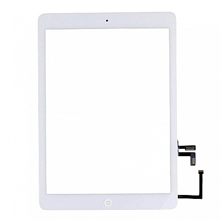 Piese & Accesorii iPad - Touchscreen compatibil cu iPad Air 1 A1474 A1475 - Alb