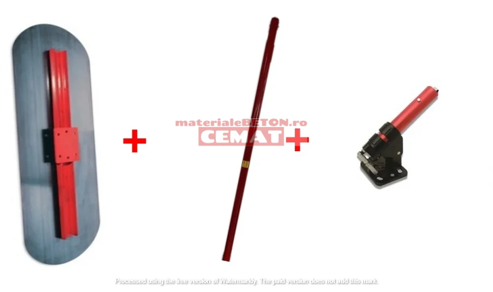 Finisor de otel 900 + Manipulator Rock It + Prelungitor de aluminiu [2]