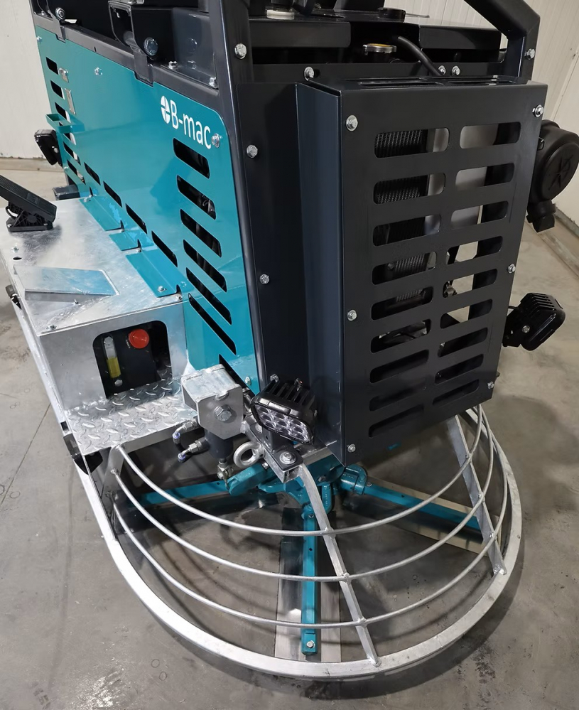 Finisor dublu de șlefuit beton cu direcție hidraulică B‑mac BM1202SHKU  57 CP [5]