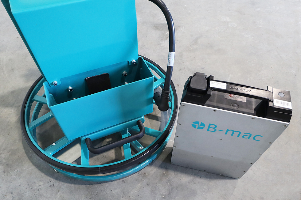 Finisor pentru beton ( elicopter ) cu acumulator B-MAC BM601BA4CL [4]