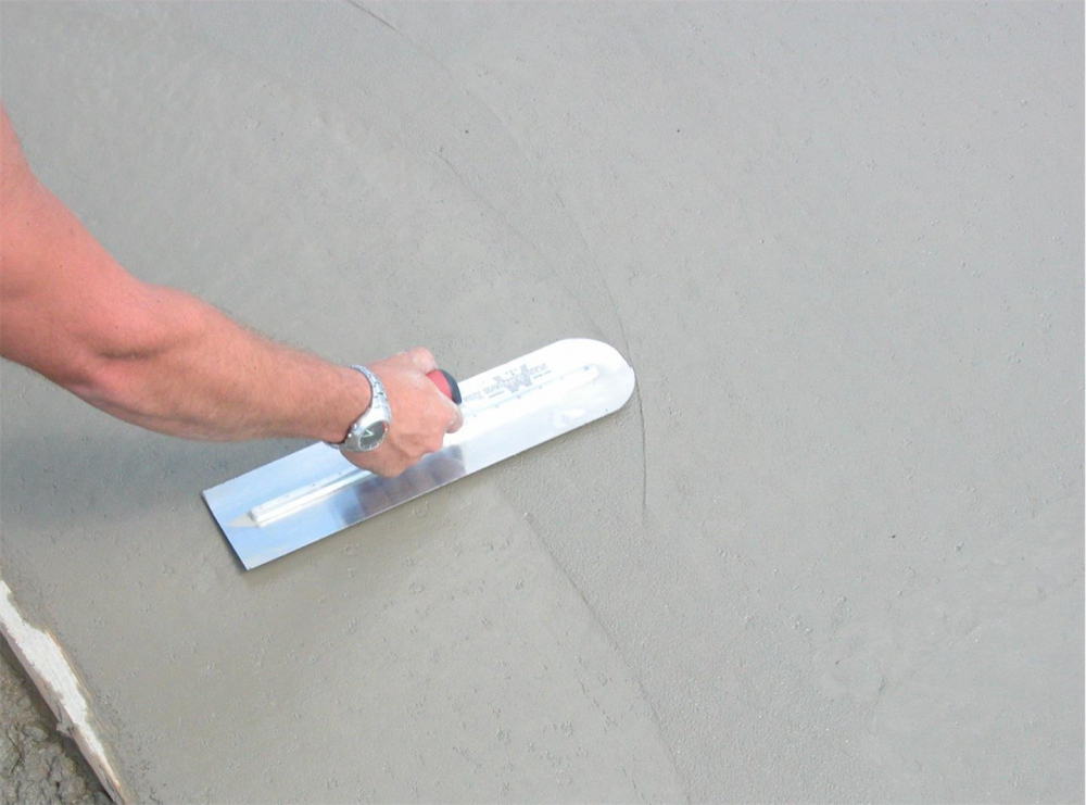 Gletiera de beton Marshalltown semirotunda MXS64RED 35x10cm [4]