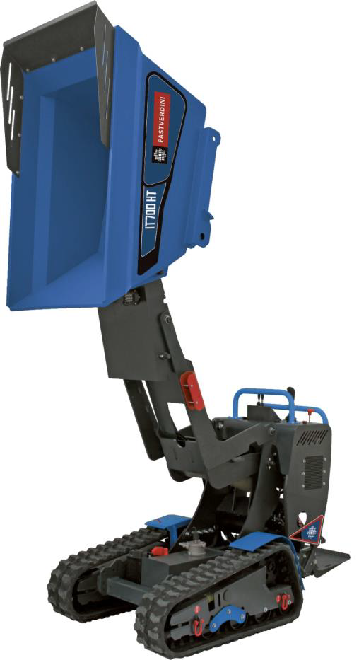 Minidumper Hidraulic IT700H caroserie basculanta, tabla operator [1]