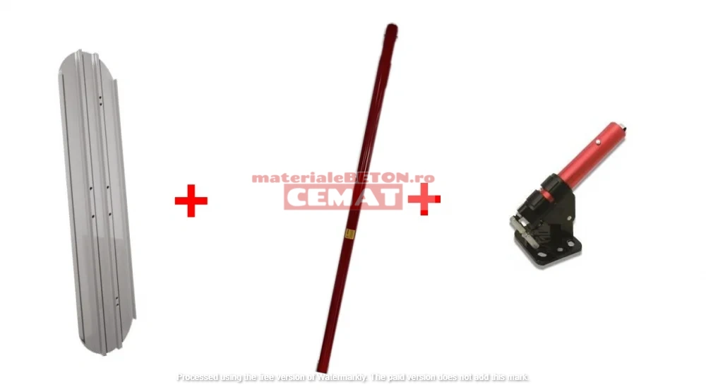 Finisor de otel 900 + Manipulator Rock It + Prelungitor de aluminiu [2]