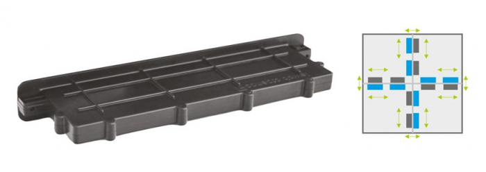 Rost metalic clasic / liniar [4]