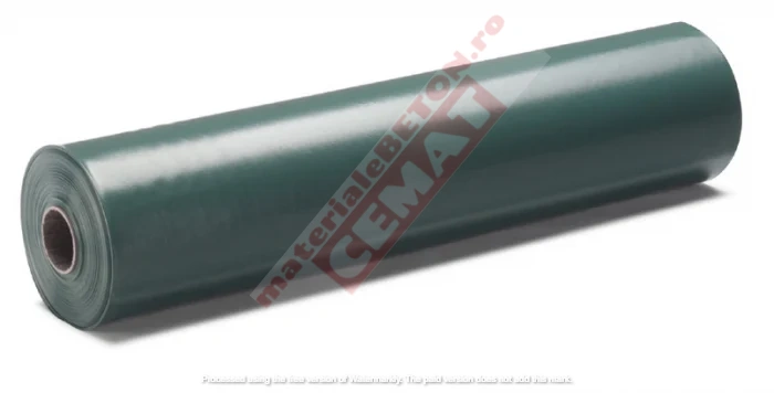 Beton amprentat - Folie polietilena