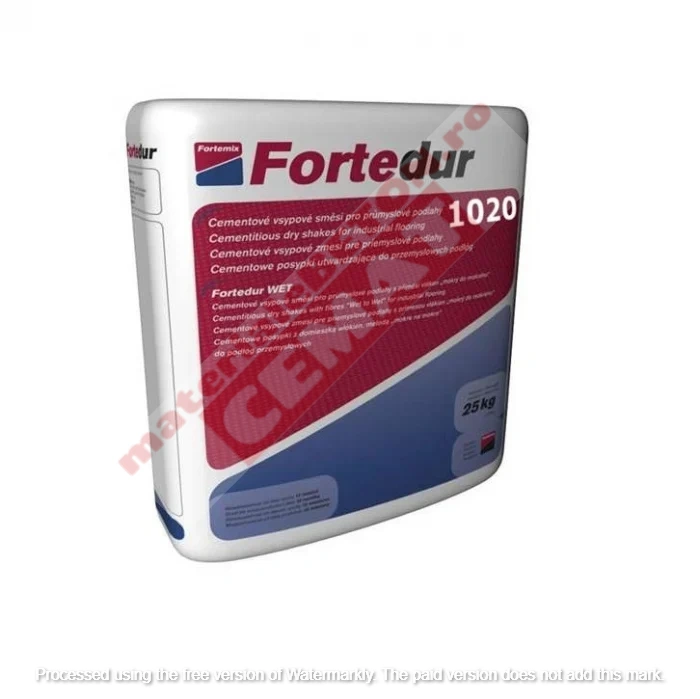 Beton elicopterizat - FORTEDUR 1020-CUART PENTRU PARDOSELI ELICOPTERIZATE