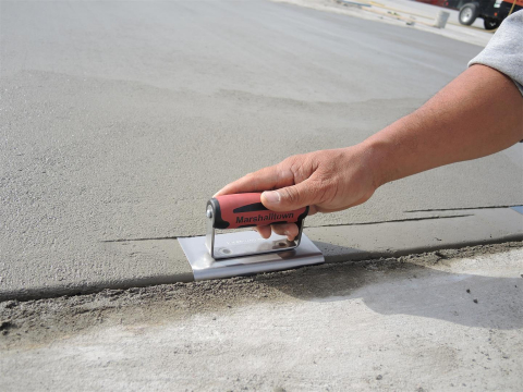 Gletiera de mana pentru margine Marshalltown 136SSD inox 15 x 7,5 cm [3]