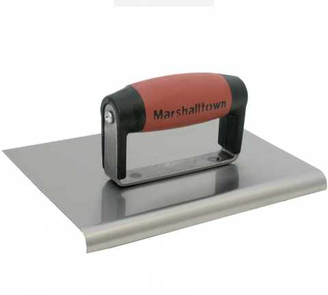 Beton amprentat - Gletiera Marshalltown pentru margine