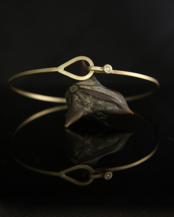 Brățară Nora - Aur Galben 14K cu Diamant Natural [6]