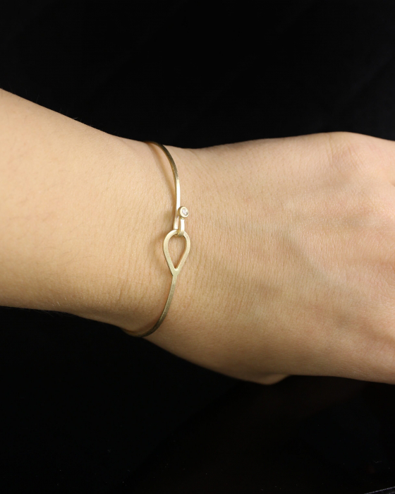 Brățară Nora - Aur Galben 14K cu Diamant Natural [7]