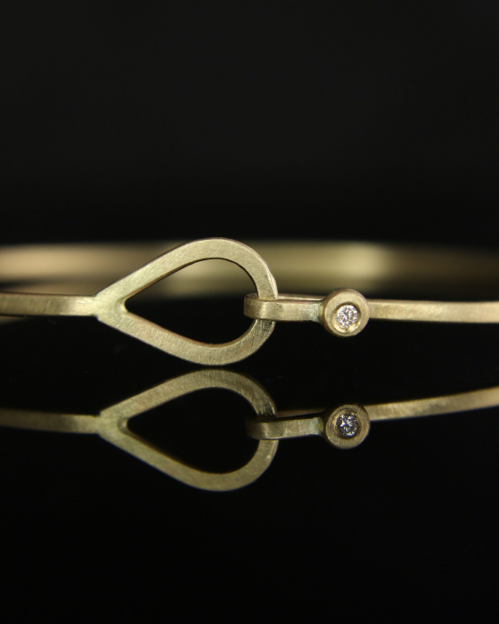 Brățară Nora - Aur Galben 14K cu Diamant Natural [2]