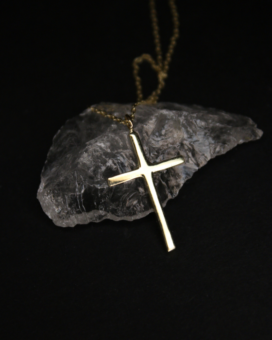 Colier Crux - Aur Galben 14K [4]