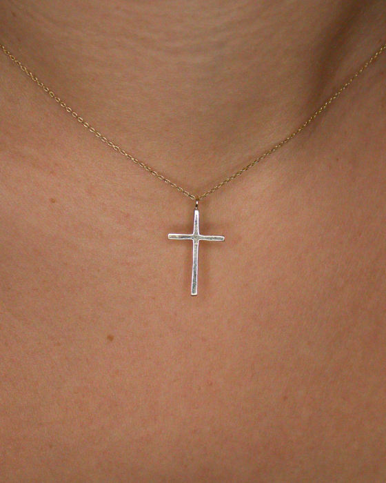 Colier Crux - Aur Galben 14K [3]
