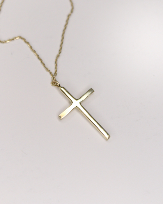 Colier Crux - Aur Galben 14K [5]