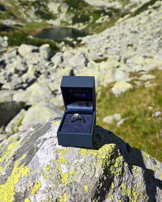 Inel de logodnă Antares - Aur Galben 14K cu Diamant Lab Grown [4]