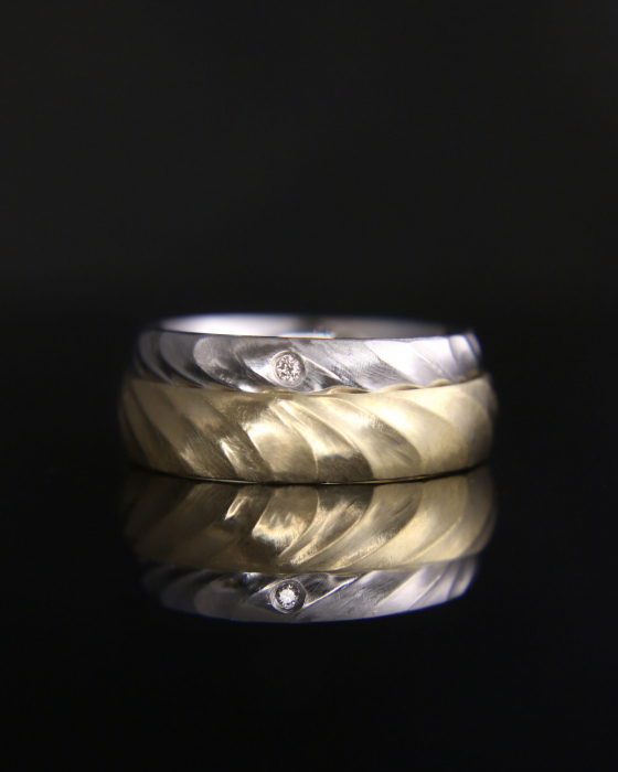 Verighete Silk - Aur Galben 14K [5]