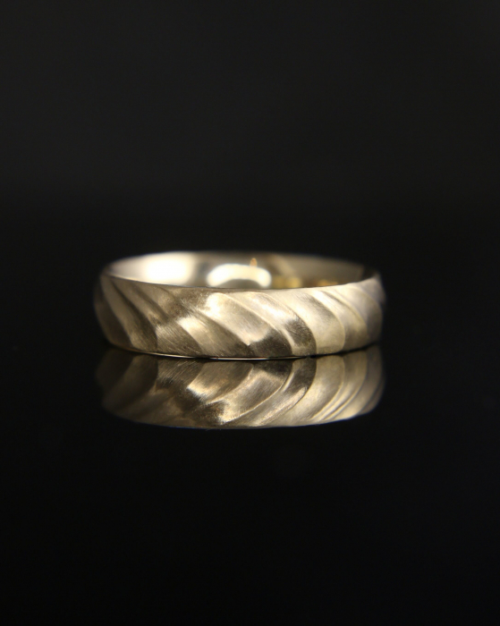 Verighete Silk - Aur Galben 14K [4]