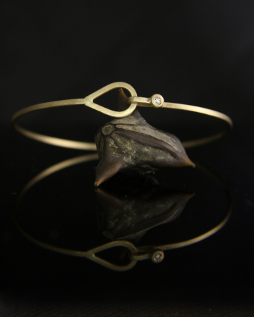 Brățară Nora - Aur Galben 14K cu Diamant Natural [5]
