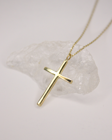 Coliere - Colier Crux - Aur Galben 14K