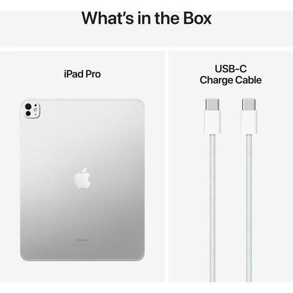 Apple iPad Pro 13'' M4 Silver WI-Fi Cellular, 1TB [4]
