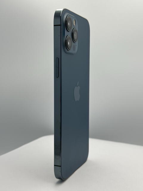 Apple iPhone 12 Pro Max, 128GB, Pacific Blue, Bun [4]